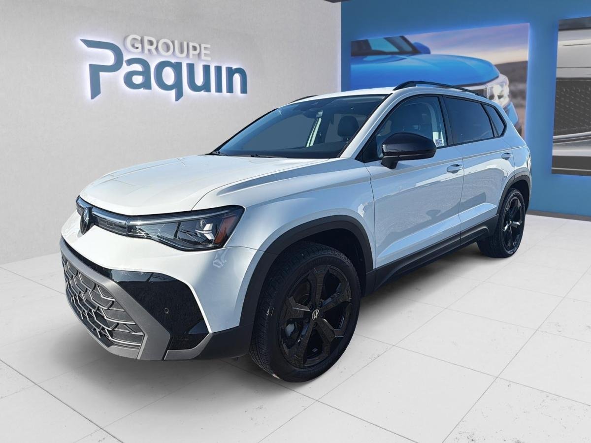Volkswagen Taos 2026 Blanc pur avec toit noir Rouyn-Noranda - photo #0