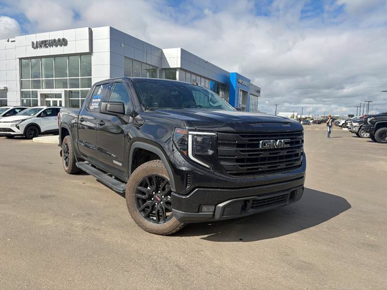 2023 GMC Sierra 1500 4WD Crew Cab 147 Elevation Black Sherwood Park - photo #1