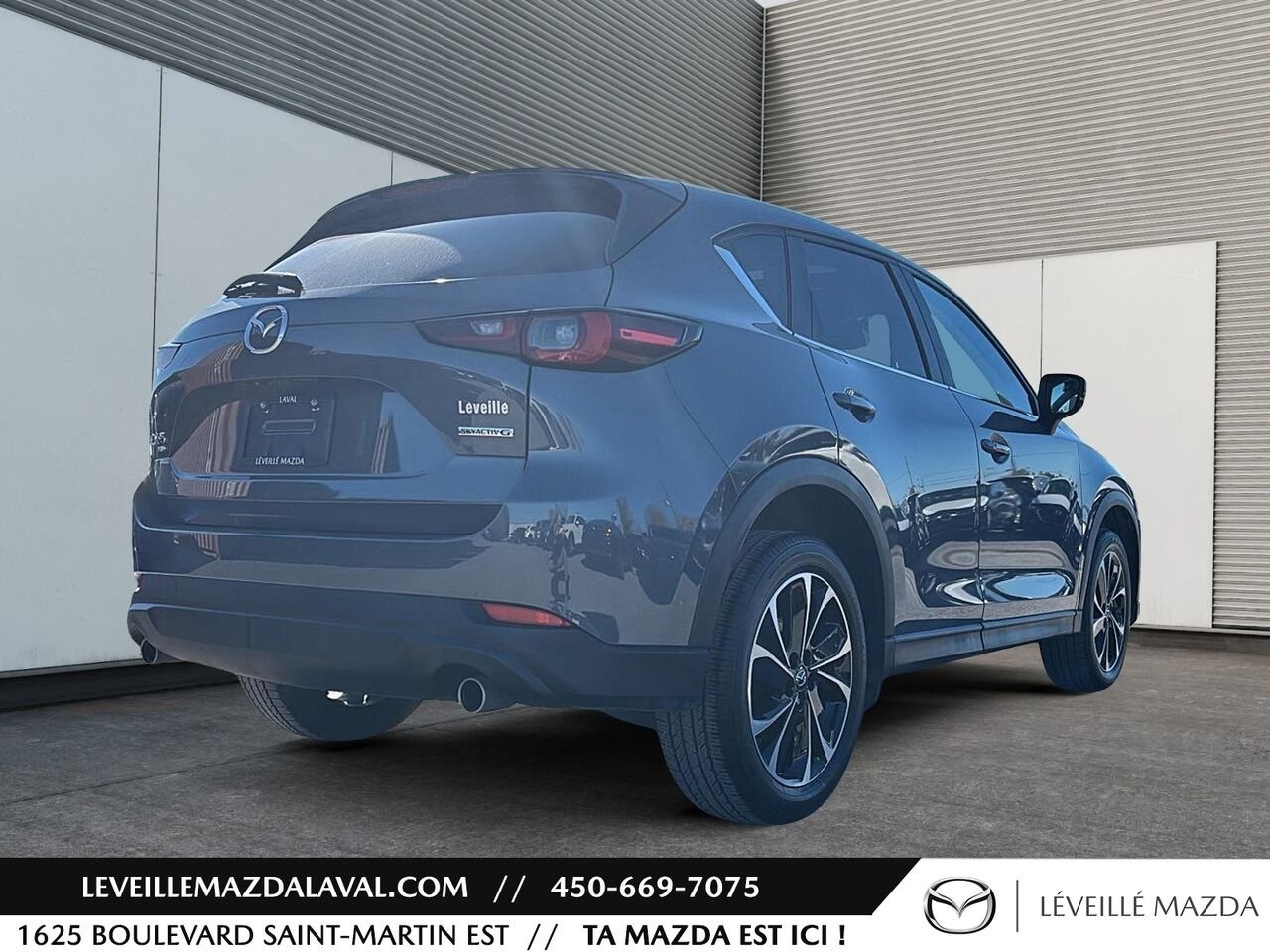 Mazda CX-5 GS CONFORT 2024 Bleu Laval - photo #4