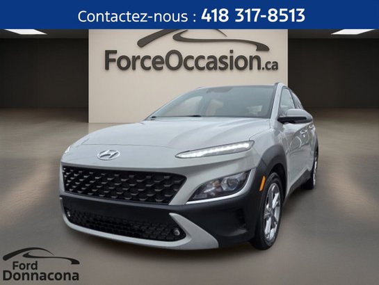 Hyundai Kona 2.0L Preferred - AWD - BANCS CHAUFFANTS - ÉCONOMIQUE 2022 Gris