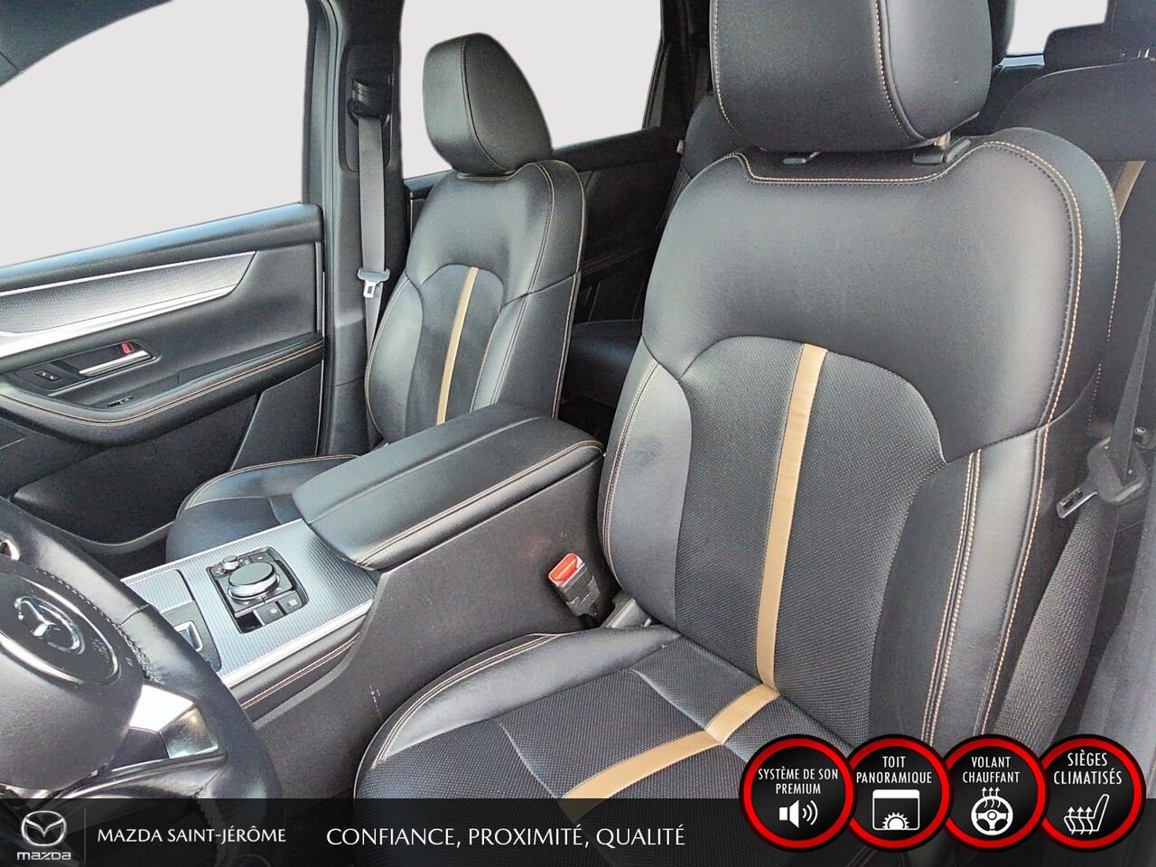 2024 Mazda CX-90 hybride rechargeable White Sainte-Agathe-des-Monts - photo #17