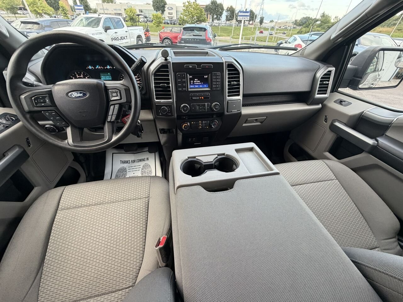 2015 Ford F-150 SUPER CREW XLT V8 5.0L **IMPECCABLE** Silver Laval - photo #18