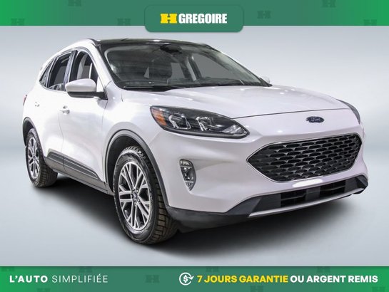 2022 Ford Escape SEL Hybrid AWD AUTO A/C MAGS CUIR TOIT NAV CAM REC White