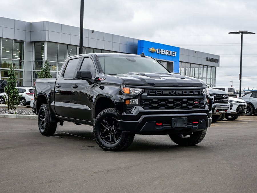 2024 Chevrolet Silverado 1500 Custom Trail Boss 3.0L Duramax | Remote Start Black