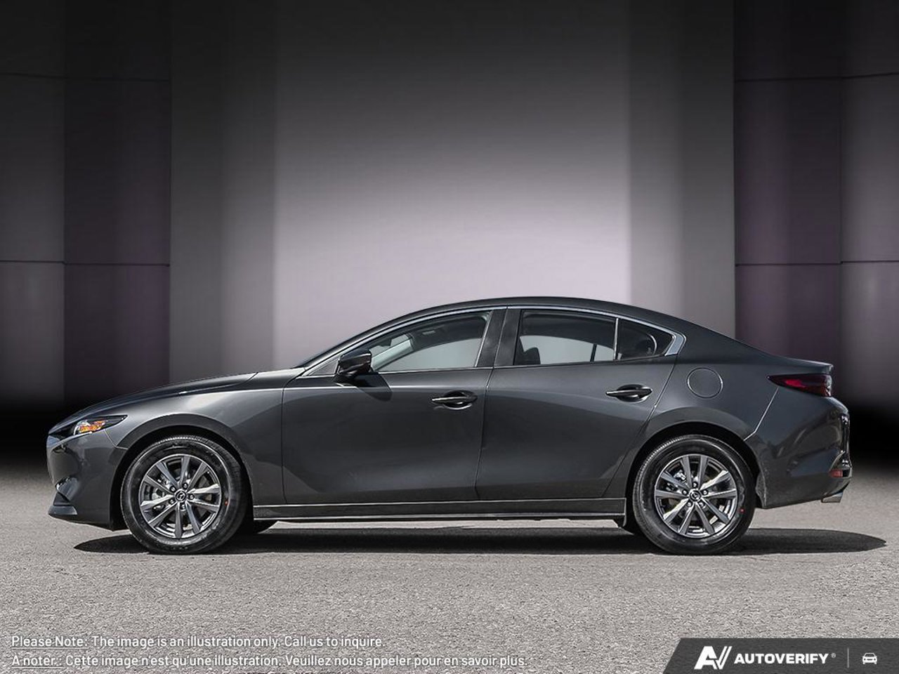 2026 Mazda Mazda3 JM1BPBCL6T1875314 Machine Grey Metallic Mirabel - photo #2