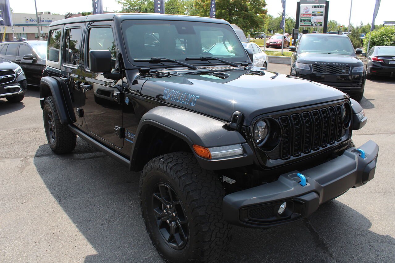 2024 Jeep Wrangler 4xe VIN: 1C4RJXN61RW131569 Black Sainte-Rose - photo #4