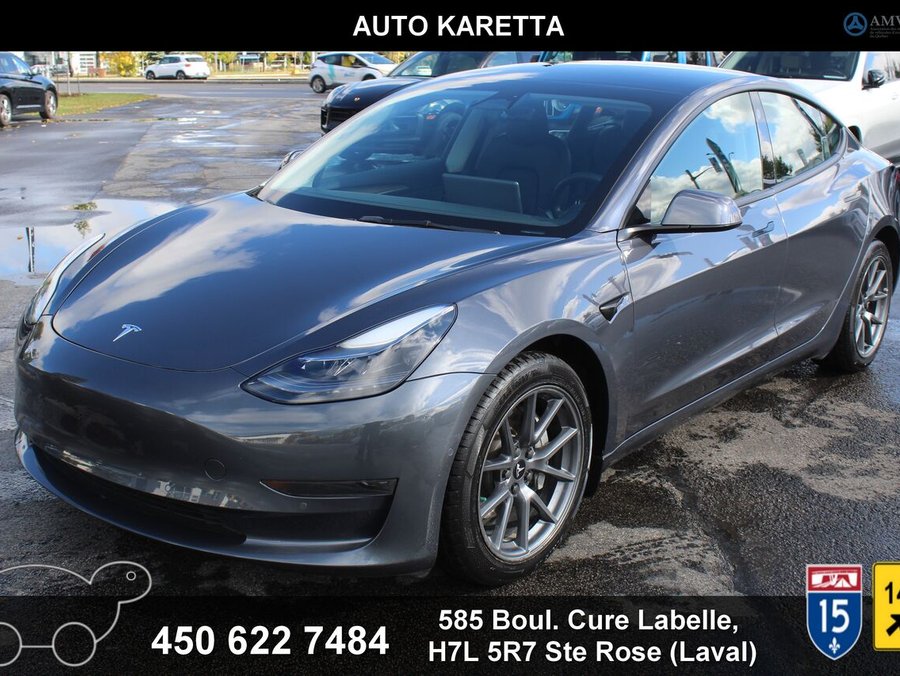 Tesla Model 3 model 3 rwd panoramic navigation 2022 Gris