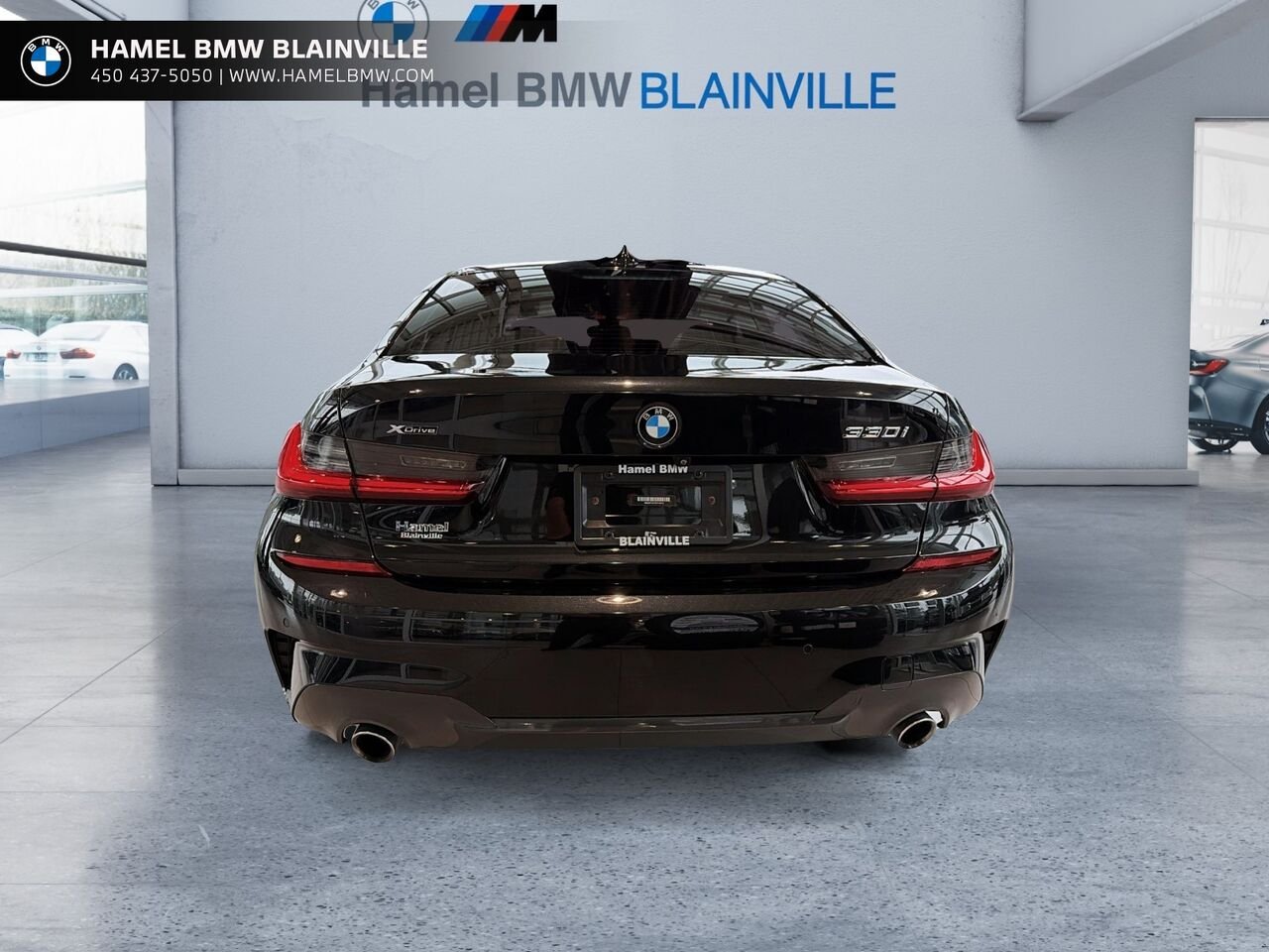 2019 BMW Série 3 330i xDrive berline Black Blainville - photo #2