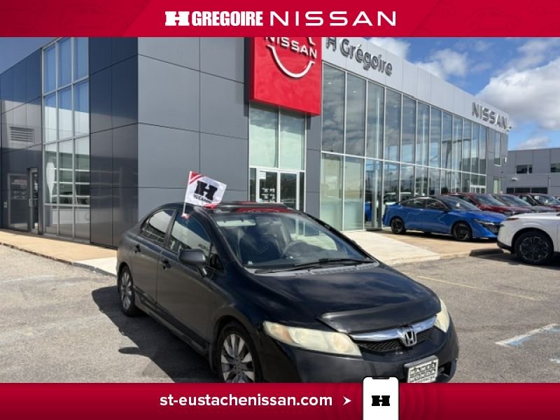 2009 Honda Civic Black Saint-Eustache - photo #0