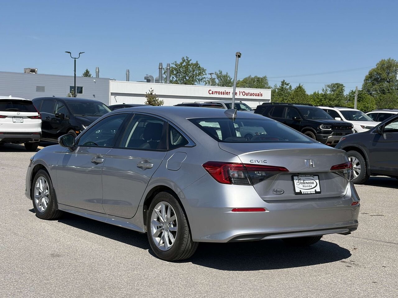 Honda Civic EX 2024 Argent Gatineau - photo #3