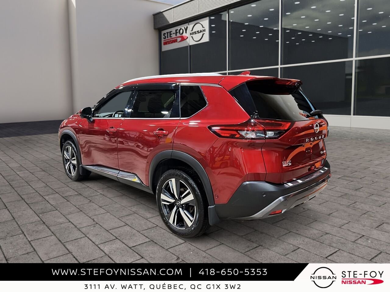 2023 Nissan Rogue Red Ste-Foy - photo #3