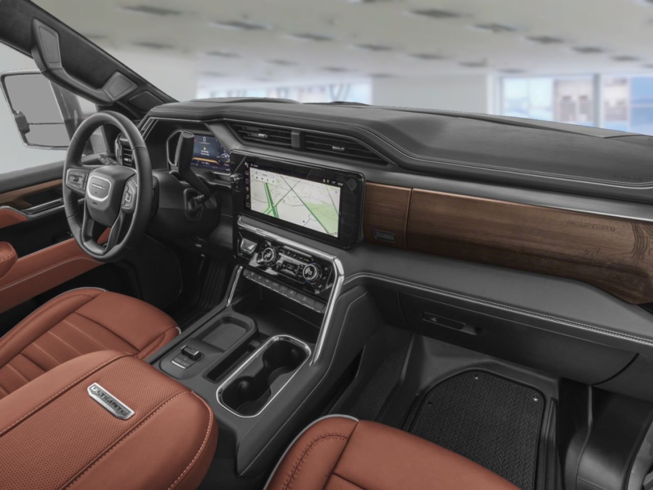 GMC Sierra 3500HD Denali Ultimate cabine multiplace 4RM 172 po 2026 Noir onyx Amos - photo #11