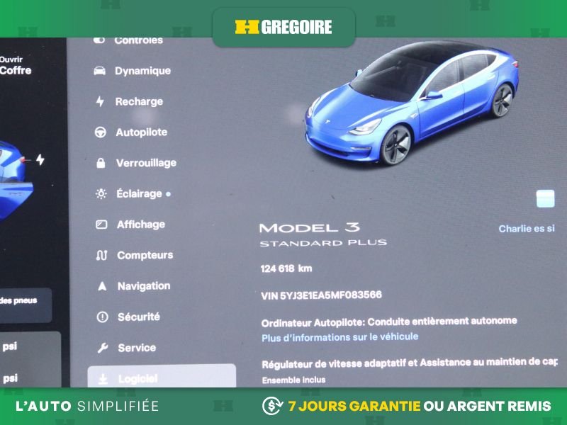 2021 Tesla Model 3 Blue Blainville - photo #20