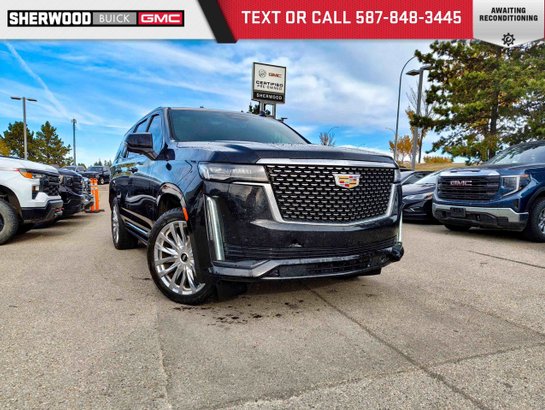 2021 Cadillac Escalade Premium Luxury 6.2L | 7 Passenger Seating Black