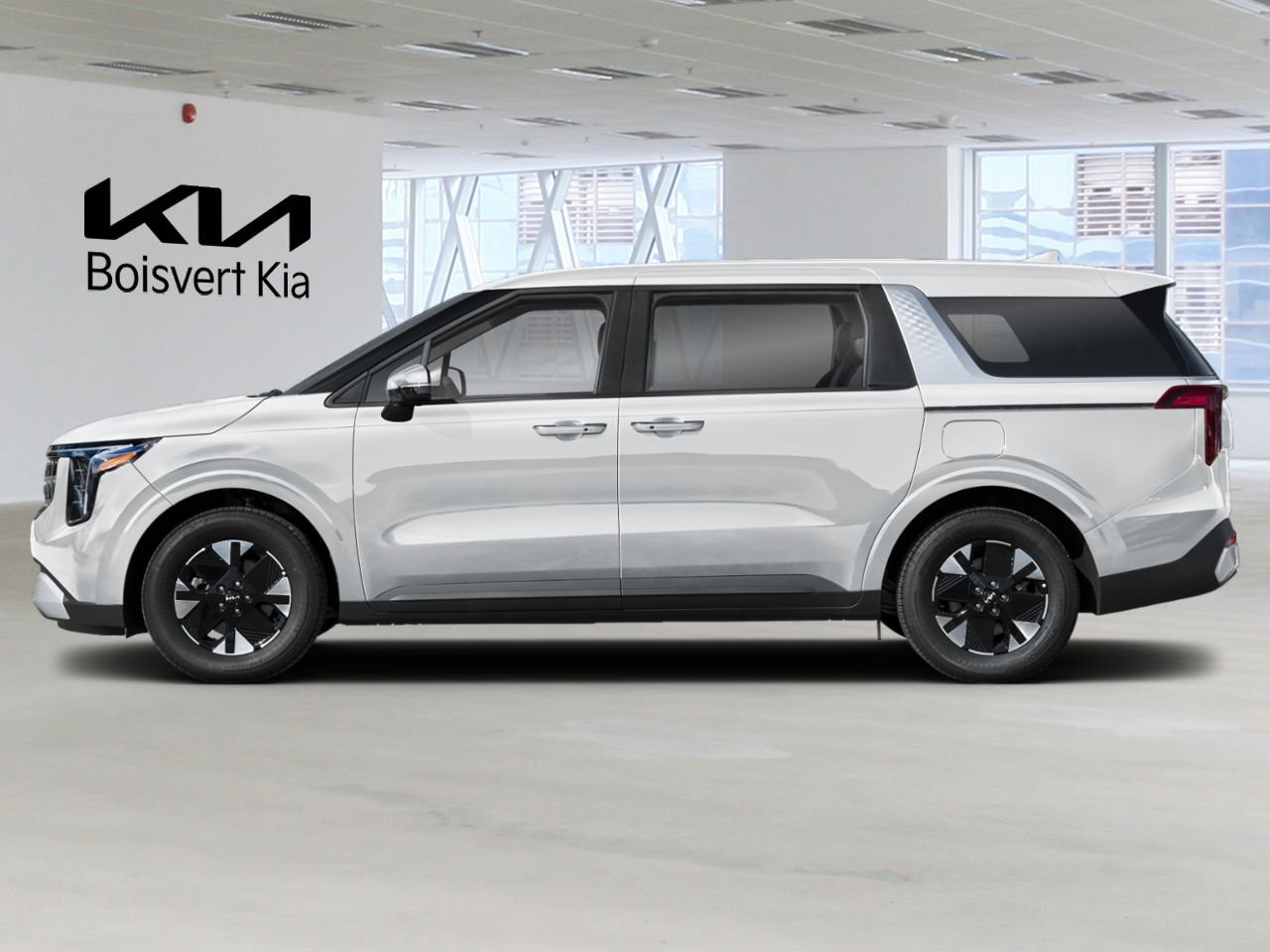 2026 Kia Carnival Hybrid Snow White Pearl Blainville - photo #2