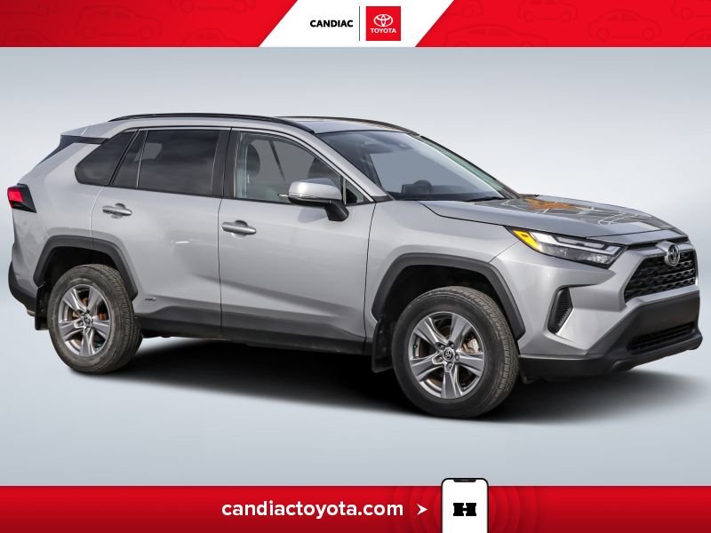 2023 Toyota Rav 4 Hybrid XLE AWD-VOLANT CHAUF-TOIT OUVRANT-MAGS Silver