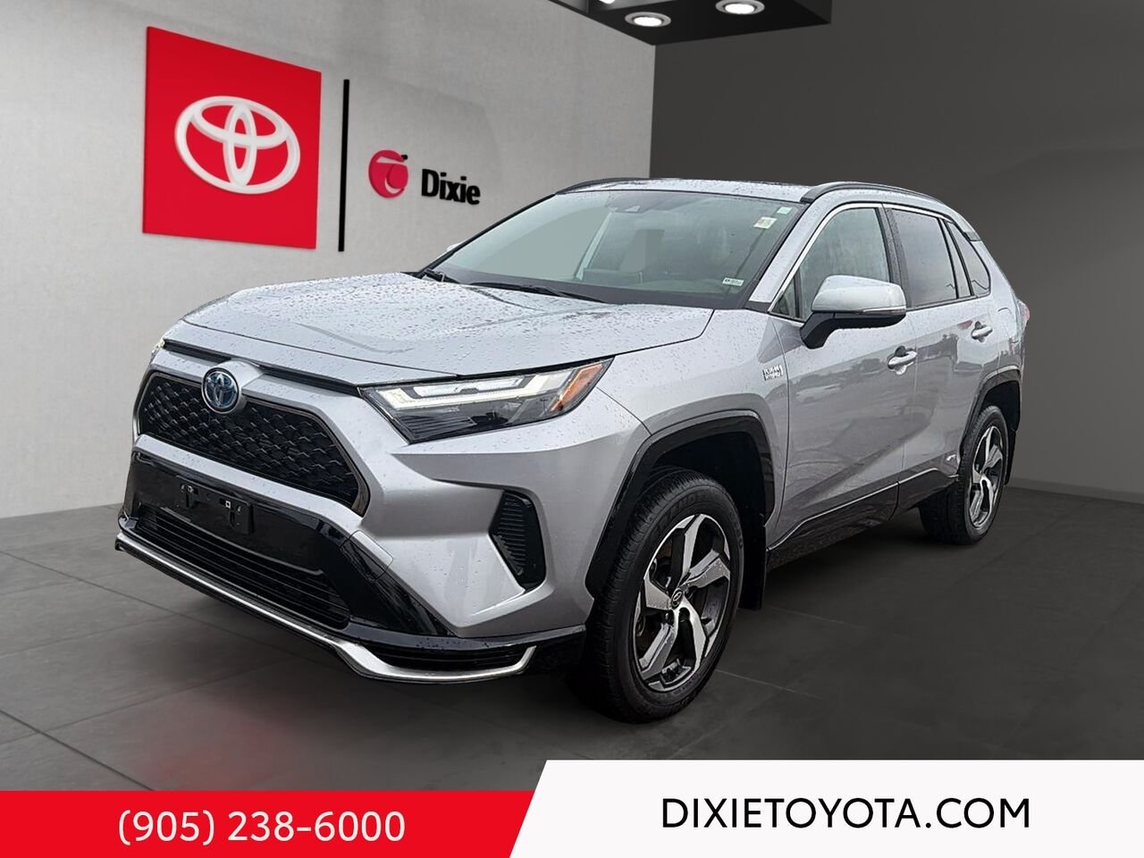 2024 Toyota RAV4 Prime PRIME SE AWD / PLUG-IN HYBRID / HEATED SEATS / MOONROOF / ALLOY WHEELS / CARPLAY AND ANDROID AUTO Silver Mississauga - photo #0