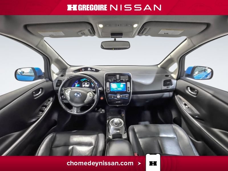 2014 Nissan Leaf Blue Blainville - photo #16