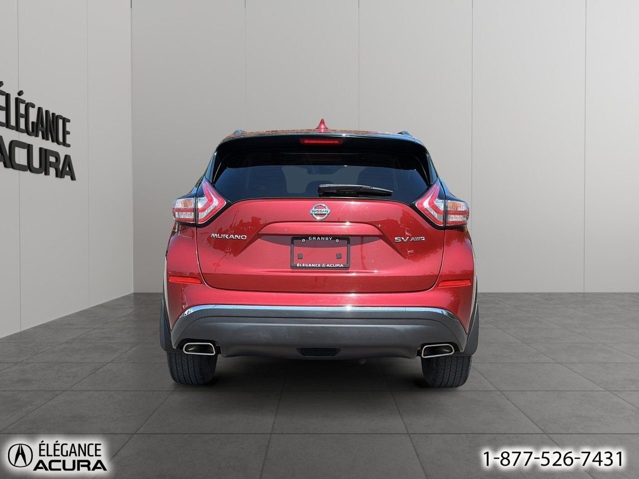 Nissan Murano SV | A8673A 2018 Rouge Granby - photo #5