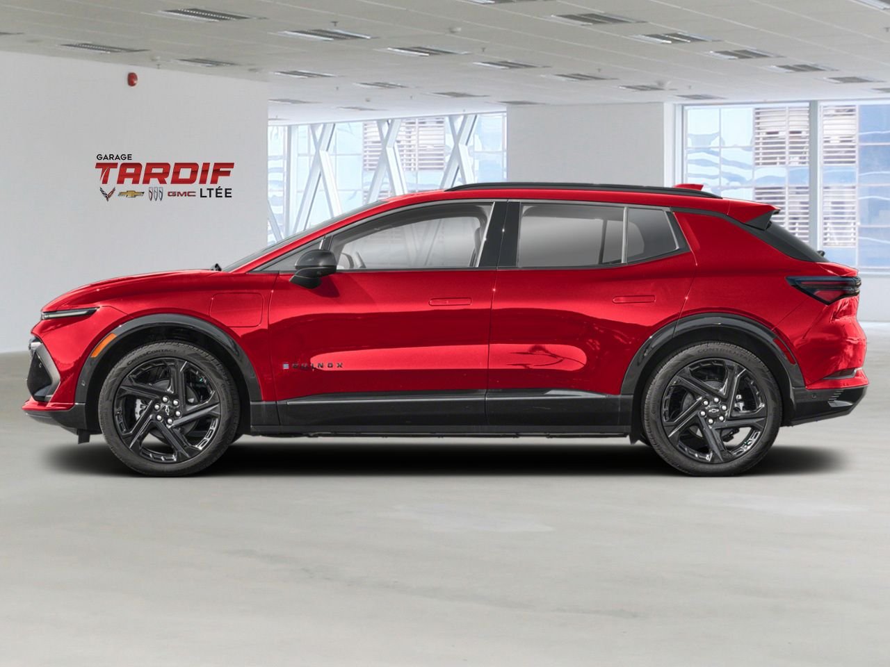 CHEVROLET Equinox EV 4 portes RS 2025 Teinte rouge éclatant Amos - photo #1