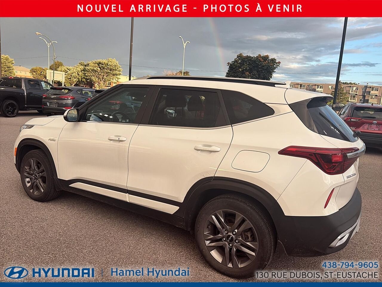 2023 Kia Seltos White Saint-Eustache - photo #5