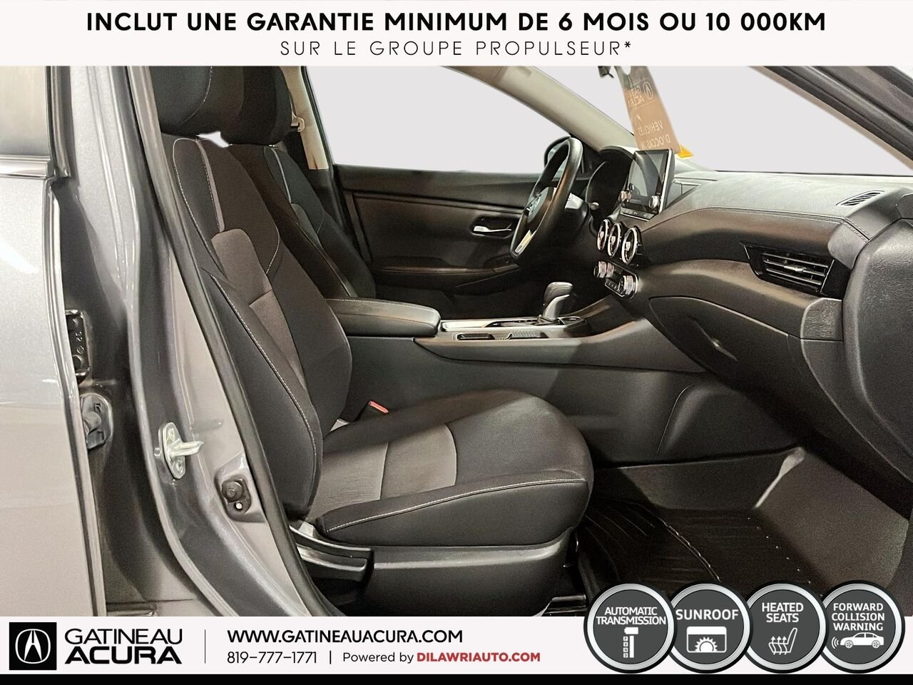 Nissan Sentra SV 2023 Gris Gatineau - photo #19