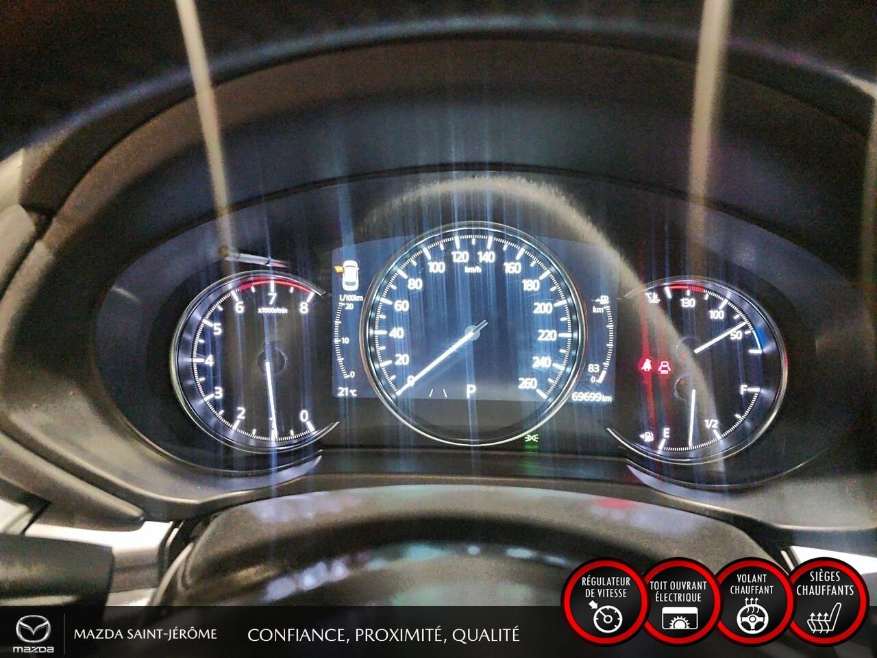 2023 Mazda CX-5 GS LUXURY | TOIT OUVRANT | CUIR | AWD | Silver Saint-Jérôme - photo #15