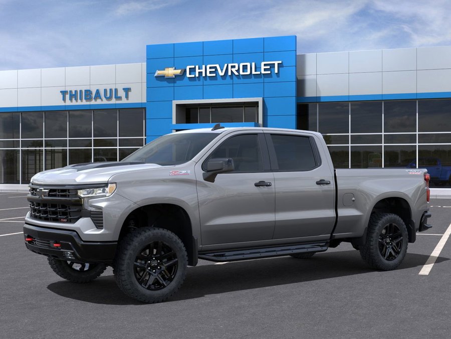 Chevrolet Silverado 1500 LT Trail Boss 2025 Gris sterling métallisé
