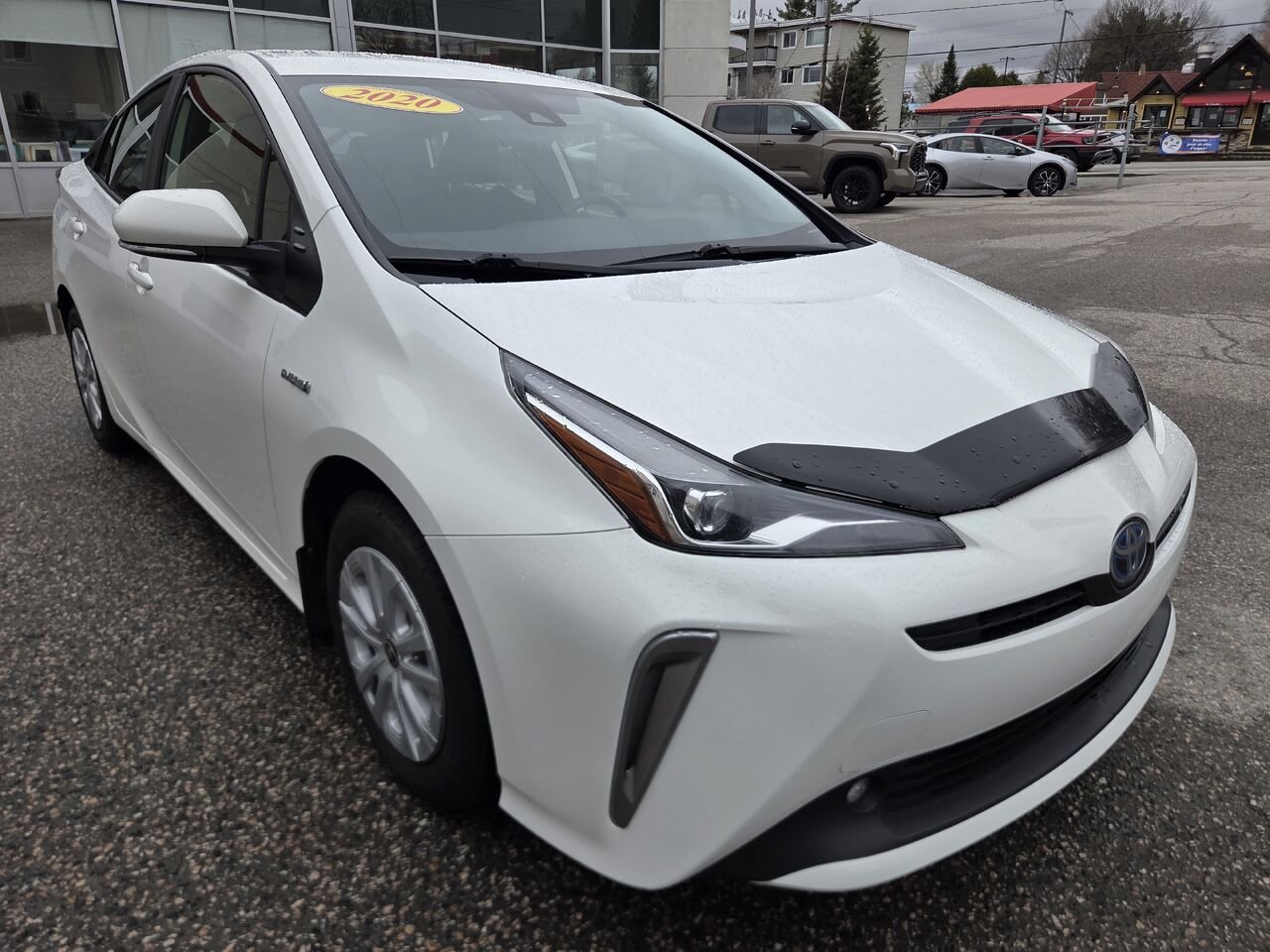 2020 Toyota PRIUS White Mont-Laurier - photo #2