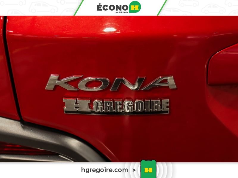 Hyundai Kona 822130 | Ultimate AWD CUIR TOIT BLUETOOTH CAMÉRA MAGS 2020 Rouge Laval - photo #11