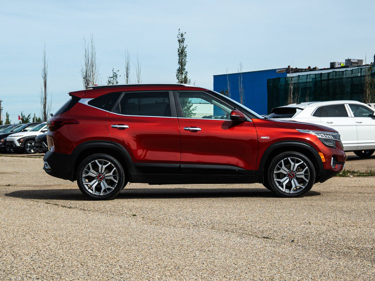 2021 Kia Seltos SX Turbo AWD Orange Sherwood Park - photo #15