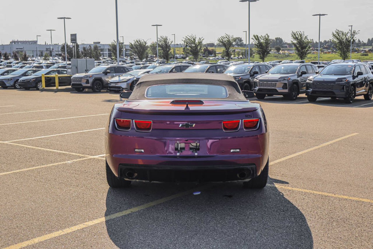2013 Chevrolet Camaro 2dr Conv 1LT Grey Sherwood Park - photo #6