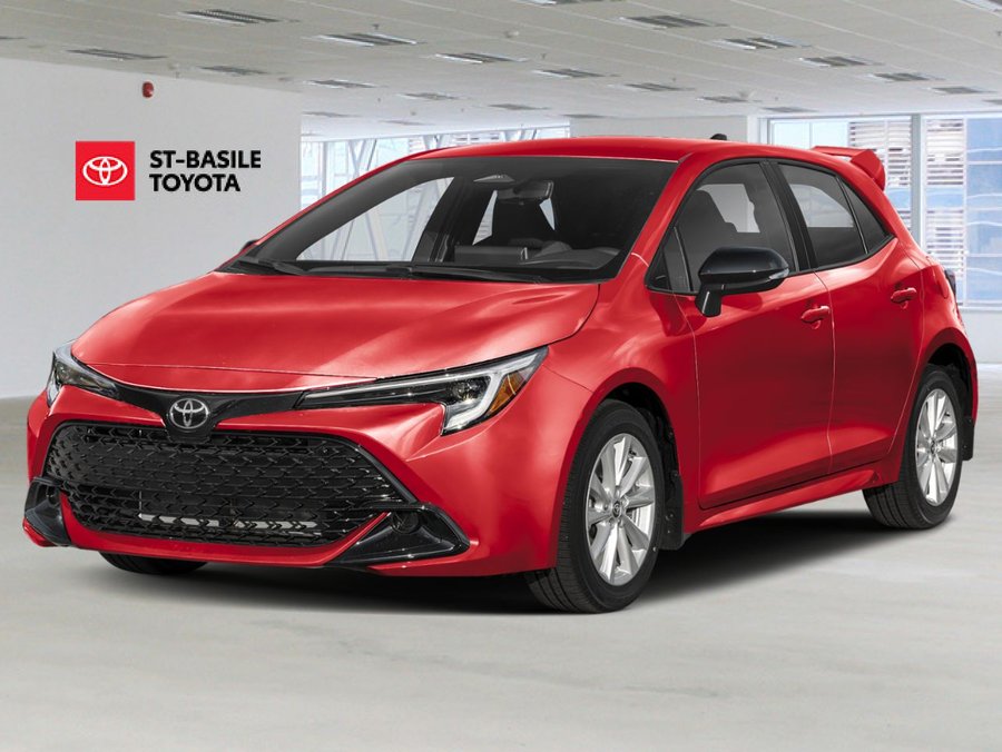 TOYOTA Corolla à hayon 2027 2027 Rouge ligne d'arrivée