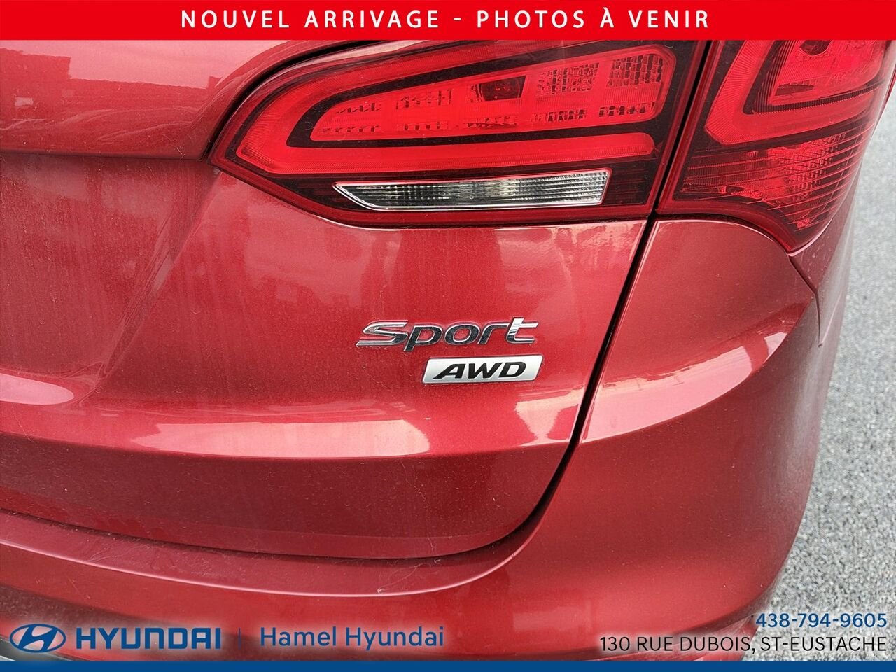 2017 Hyundai Santa Fe Sport Red Saint-Eustache - photo #4