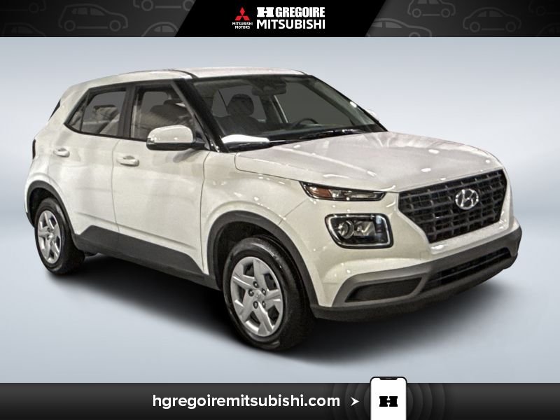 2025 Hyundai Venue Essential Bancs Chauffants Camera Carplay White