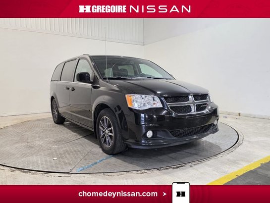 2017 Dodge GR Caravan SXT Premium Plus DVD Caméra Cuir Black