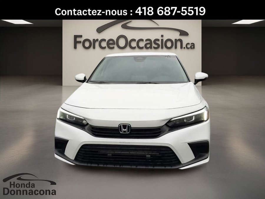Honda Civic EX, Bancs chauffant, Volant chauffant 2023 Blanc