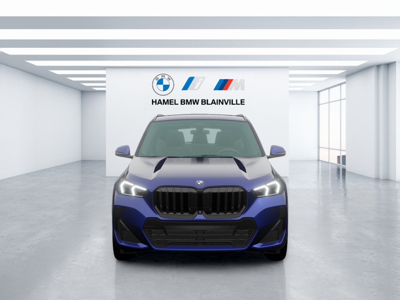 BMW X1 xDrive28i 2026 Bleu Portimao givré métallisé Blainville - photo #2