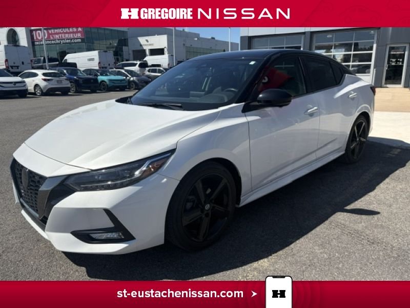 Nissan Sentra SR4805 | SR DEM. A DISTANCE APPLE CARPLAY SIEGES CHAUFFANTS 2022 Blanc Laval - photo #5