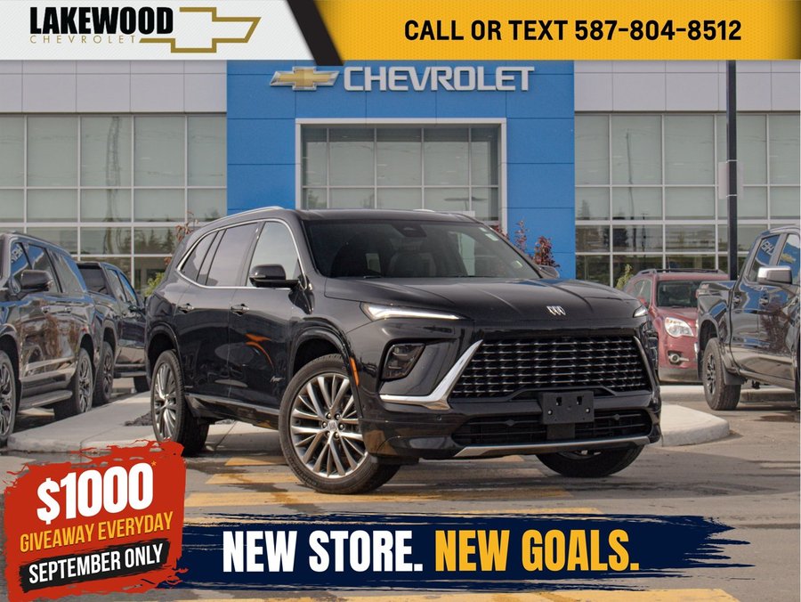 2026 Buick Enclave Avenir AWD 2.5T 7-Passenger | Super Cruise Black
