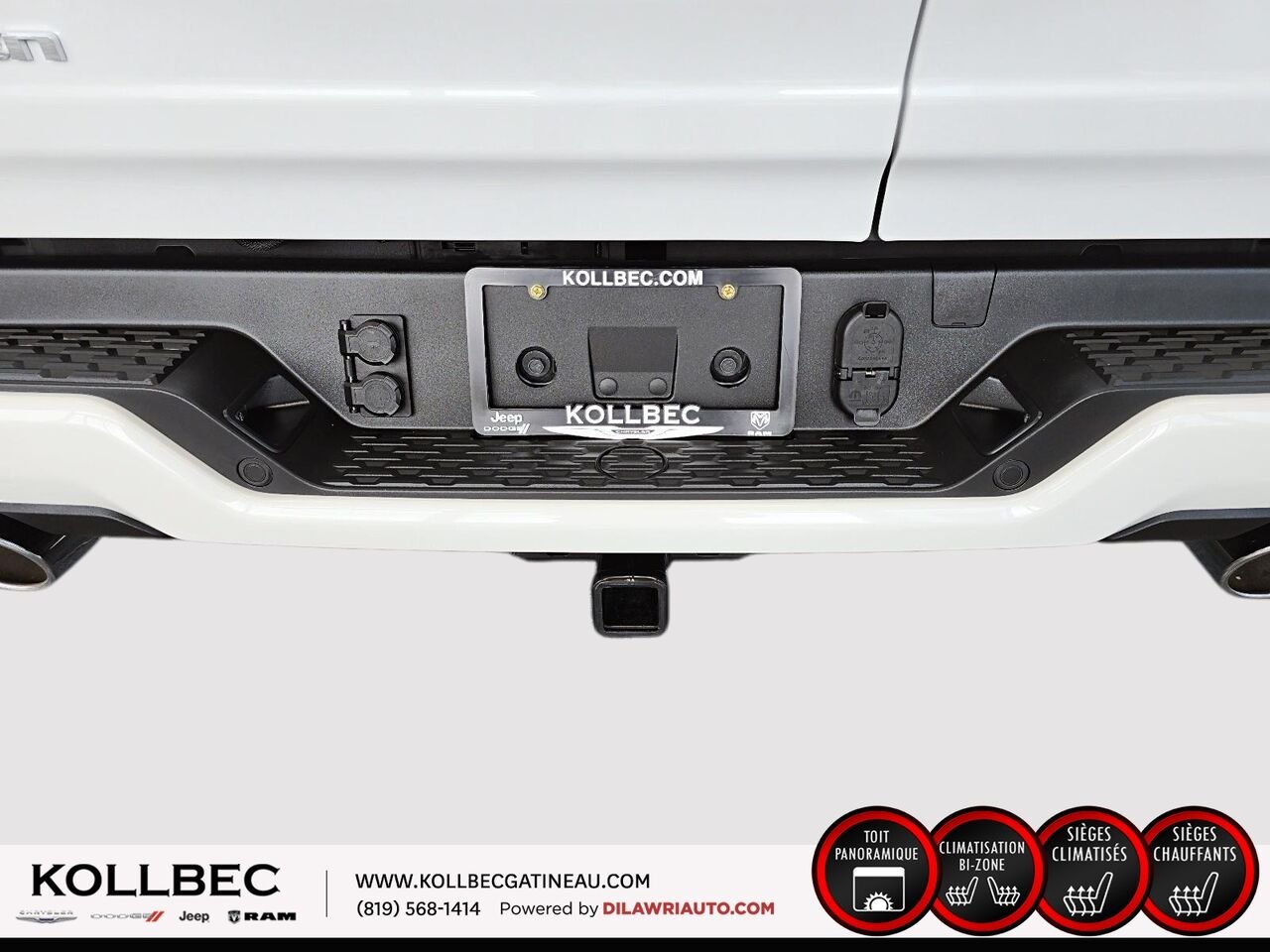 RAM 1500 26730 | Tungsten cabine d'équipe 4x4 caisse de 5 pi 7 po 2026 Triple couche nacrée ivoire Gatineau - photo #23