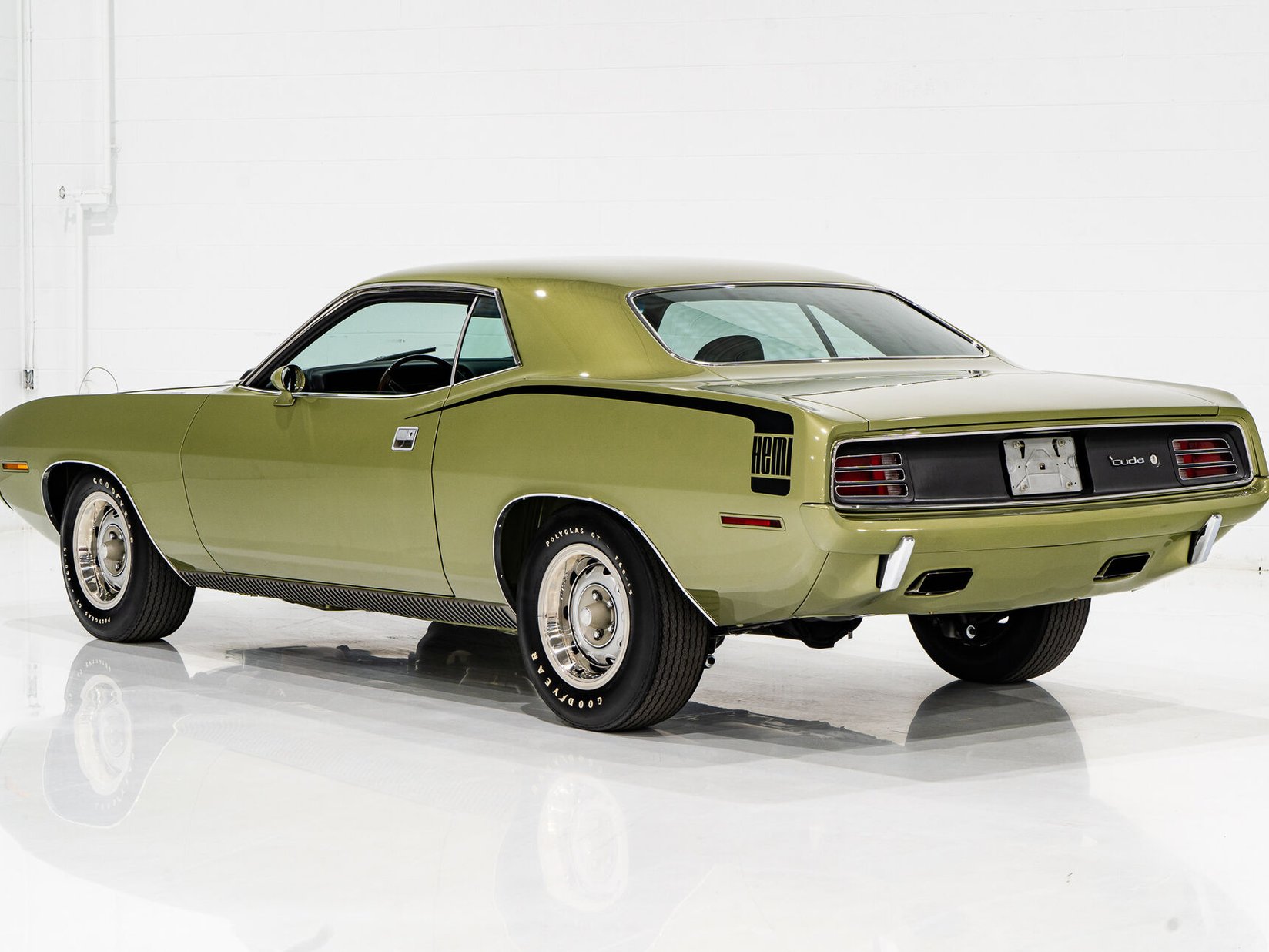 Plymouth HEMI Cuda 1970 Vert Saint-Eustache - photo #23