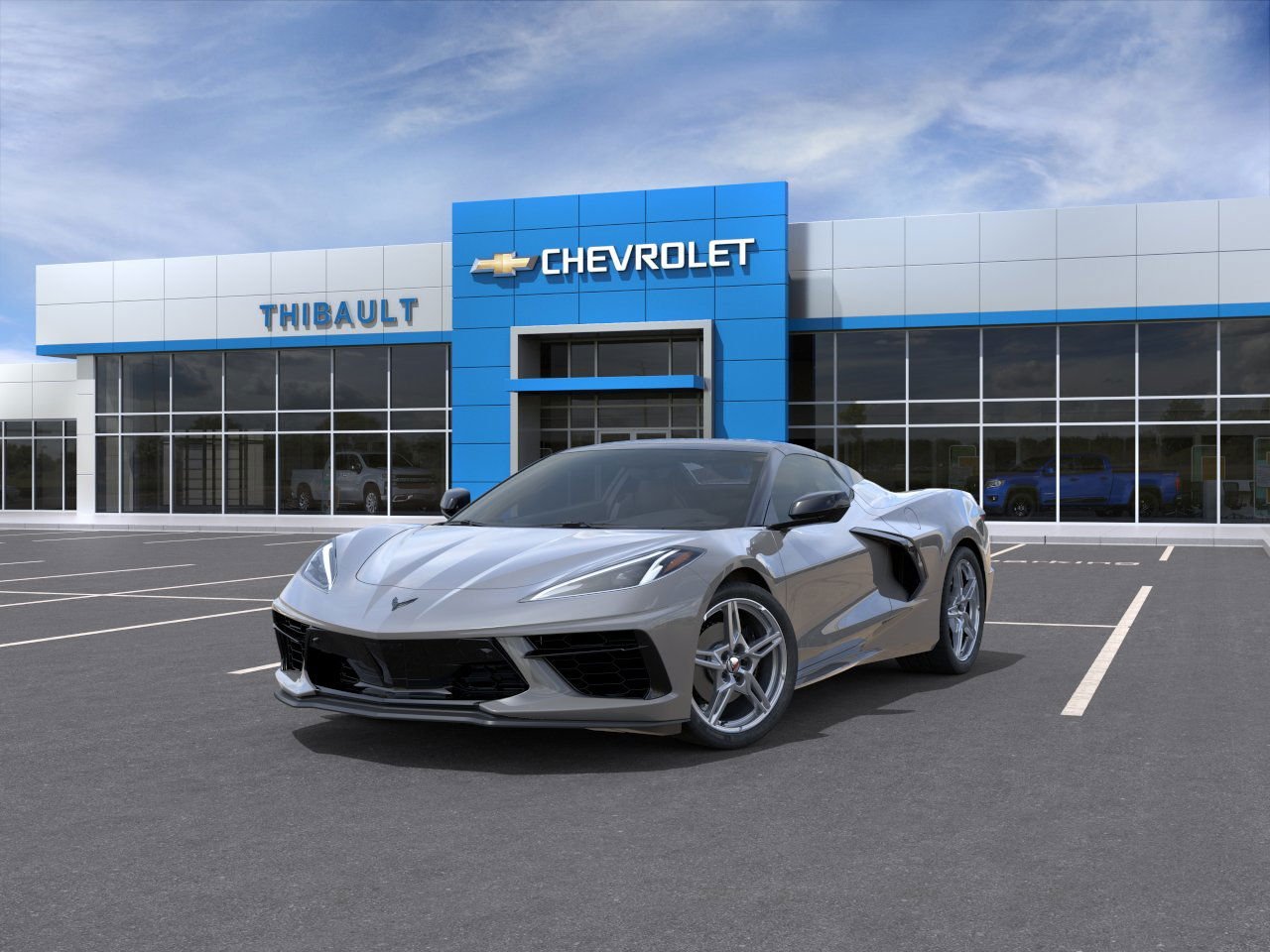 Chevrolet Corvette 2LT 2024 Gris loup de mer triple couche Saint-Eustache - photo #7