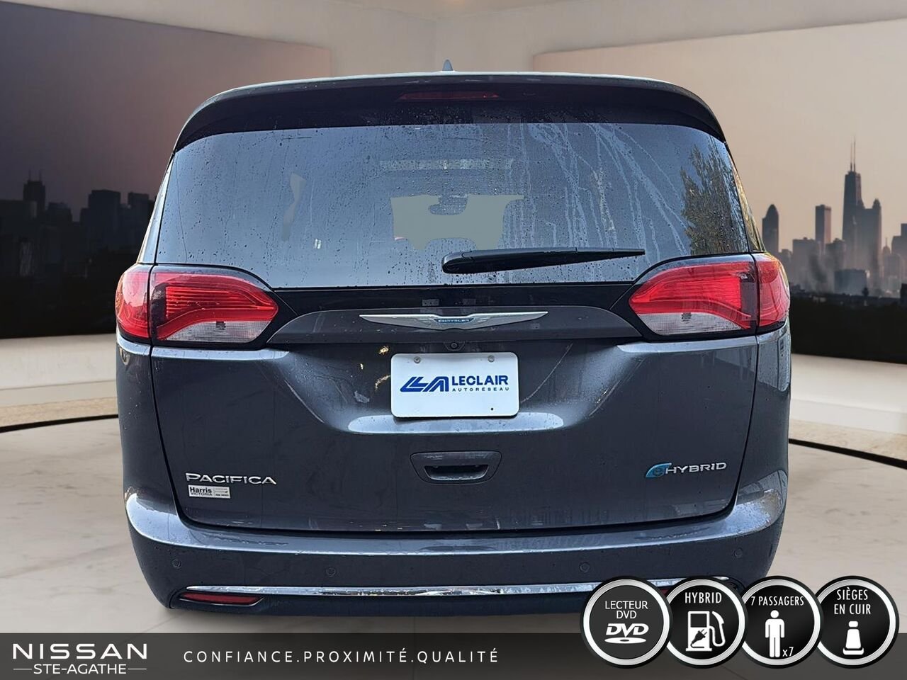 2018 Chrysler Pacifica Hybrid HYBRID|DVD|LIMITED|CUIR Grey Saint-Jérôme - photo #4