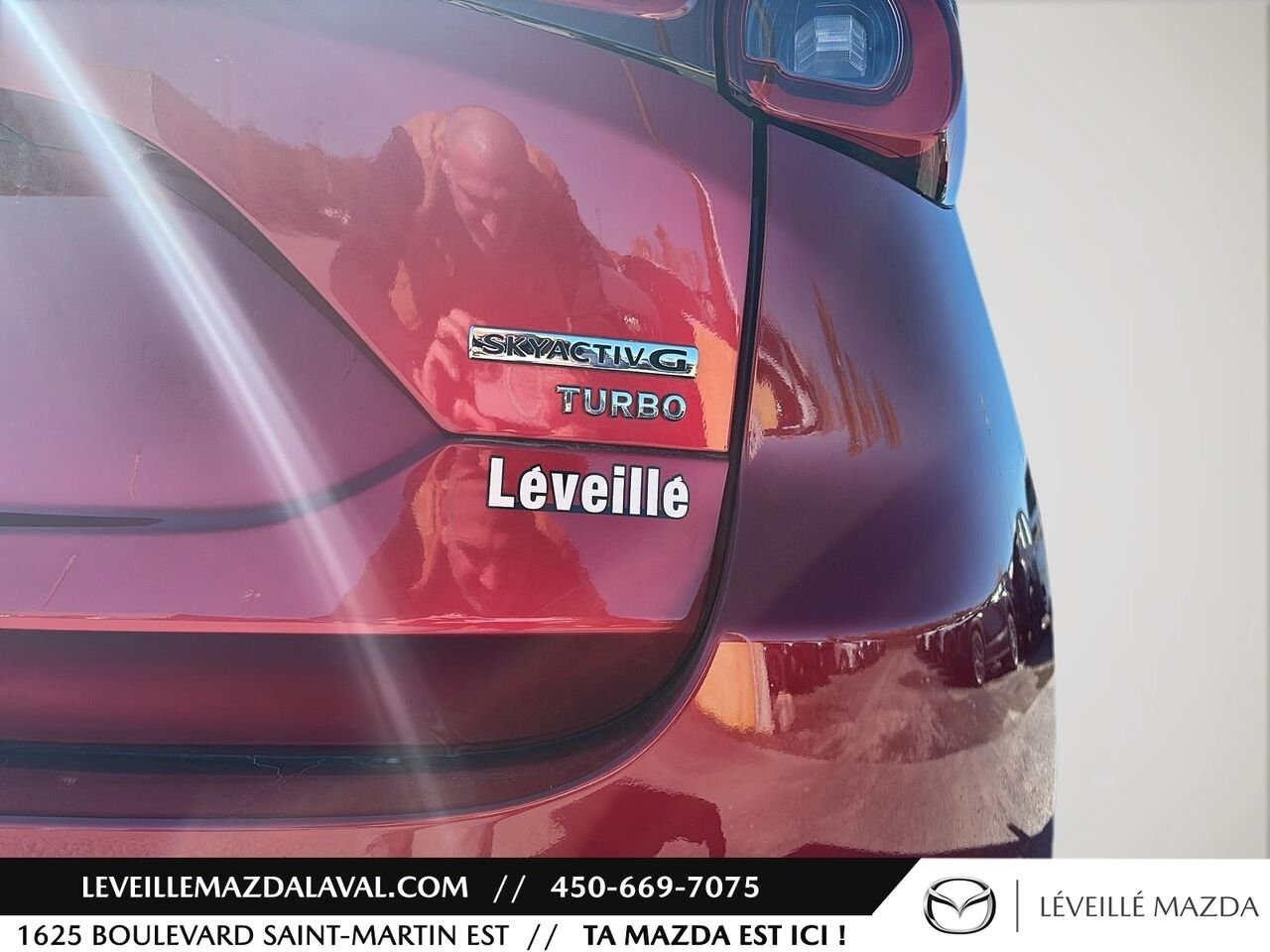 Mazda CX-5 Sport avec moteur turbo TI 2023 Rouge Laval - photo #10