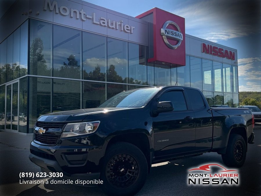 Chevrolet Colorado WT cabine allongée 4RM 128 po 2020 Noir