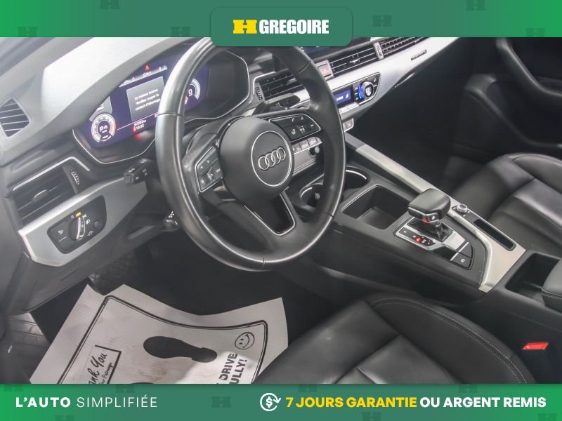 Audi A4 821306 | PROGRESSIVE AWD AUTO A/C CUIR TOIT NAV MAGS 2021 Noir Laval - photo #22