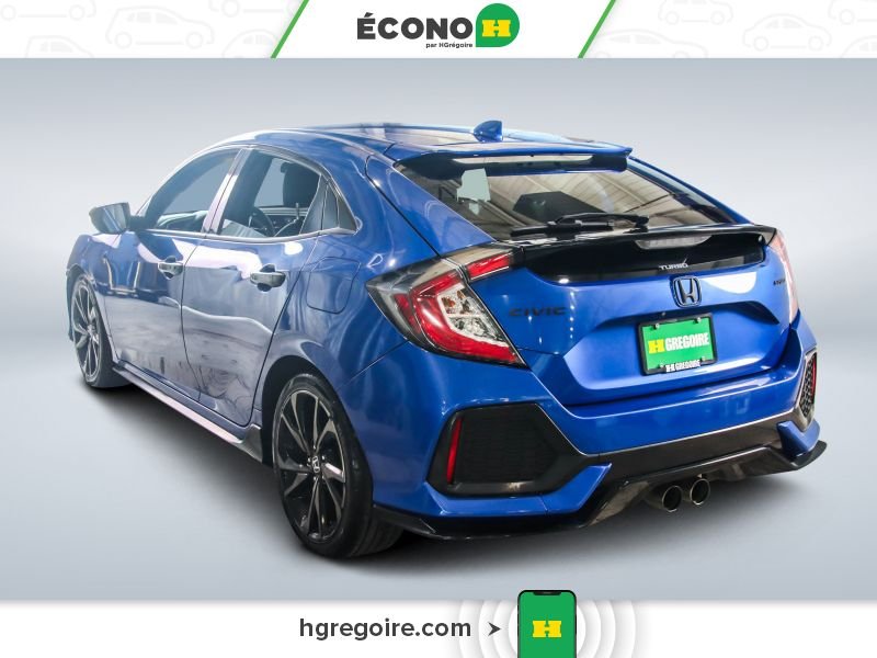 Honda Civic 822544 | SPORT A/C TOIT GR ELECT CAM RECUL MAGS 2017 Bleu Laval - photo #4
