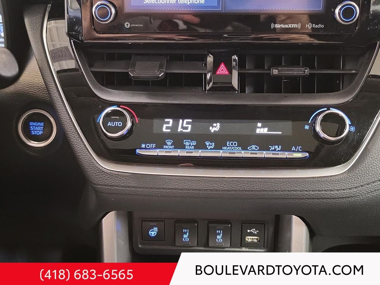 Toyota Corolla Cross 100529A-89 | LE, AWD, GROUPE PREMIUM 2022 Blanc Québec - photo #12