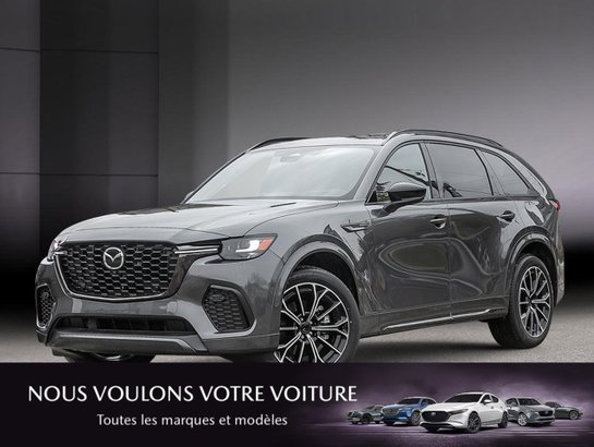 Mazda CX-70 hybride rechargeable 2026 2026 Gris mécanique métallisé